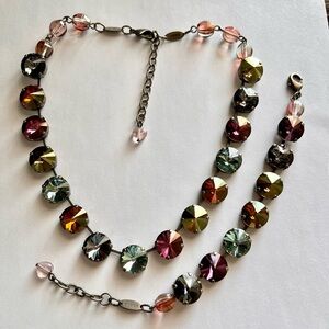 Sabika Sunset Choker & Bracelet